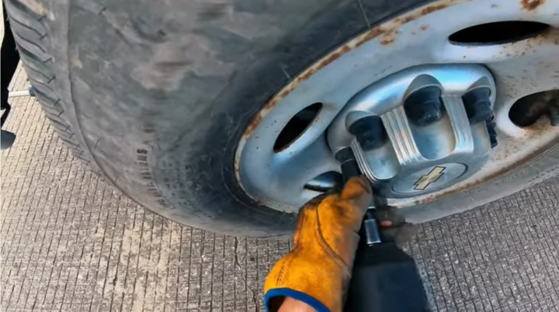 Roadside assistance flat tire call for an EV with no spare tire in Asheville NC