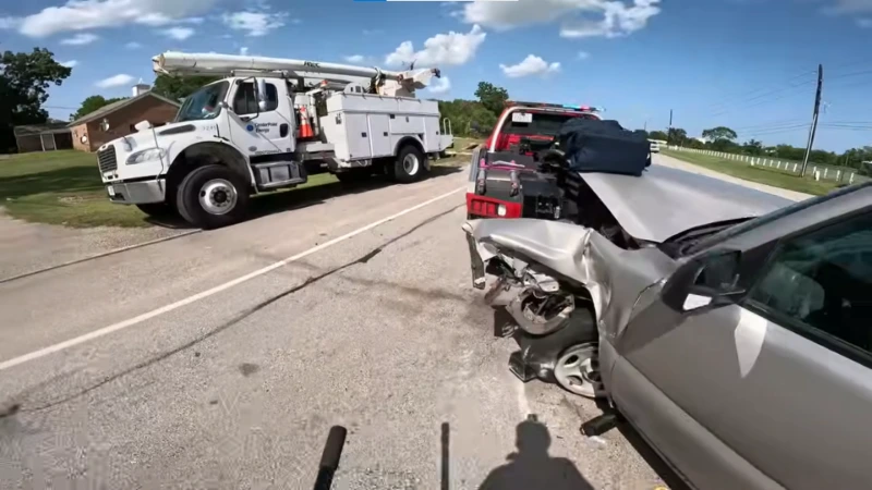 Tow truck recovering a vehicle from the I-26 shoulder near the Weaverville exit in Buncombe.